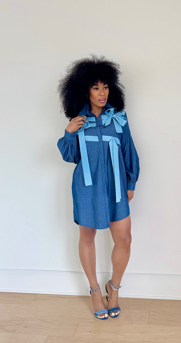 Miss denim dress