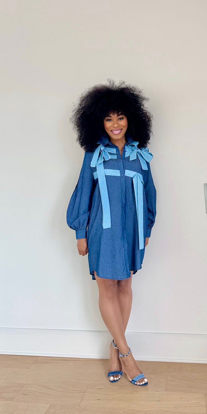 Miss denim dress