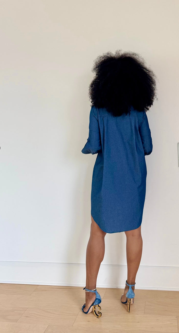 Miss denim dress