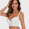Push-Up Back Smoothing Bra-White