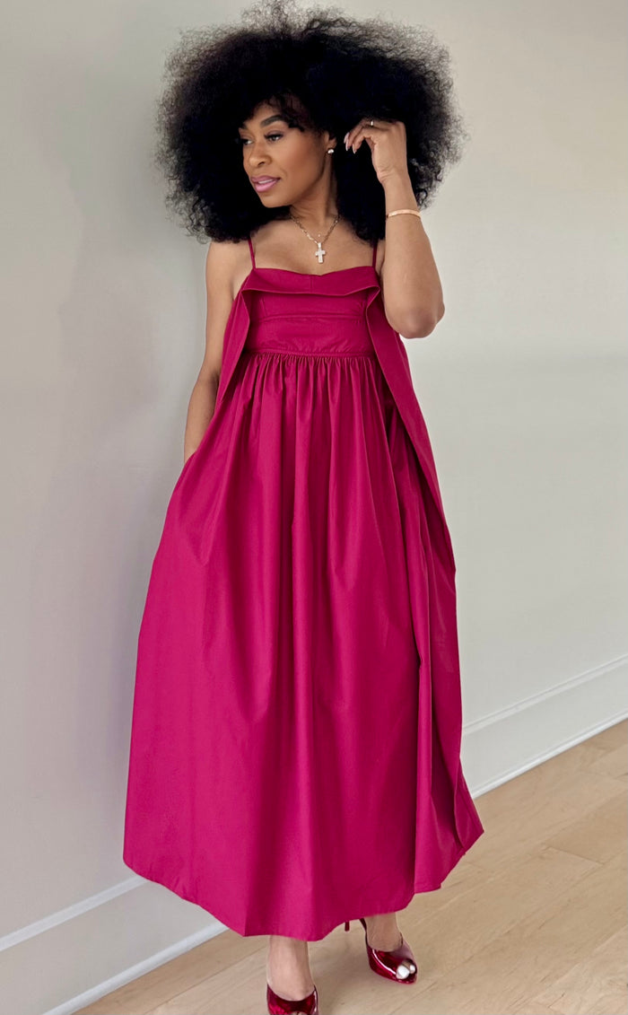 Raspberry dress