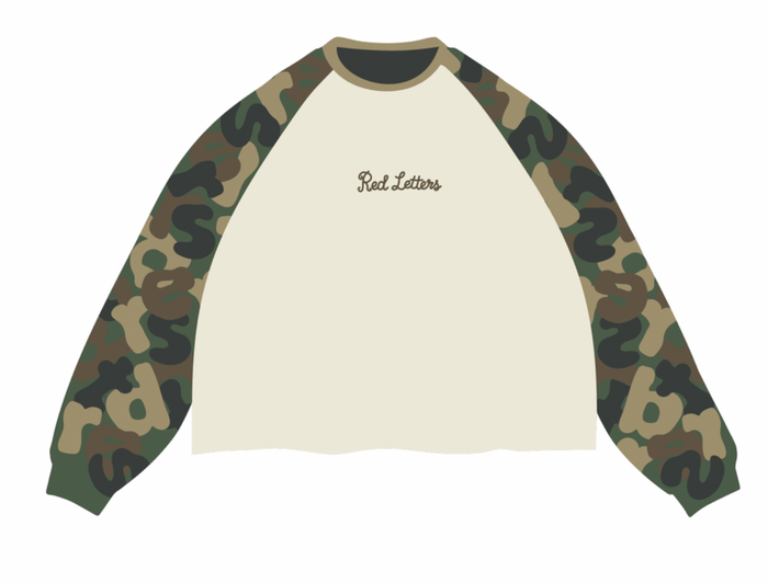 Red Letters Camo L/S Thermal Shirt