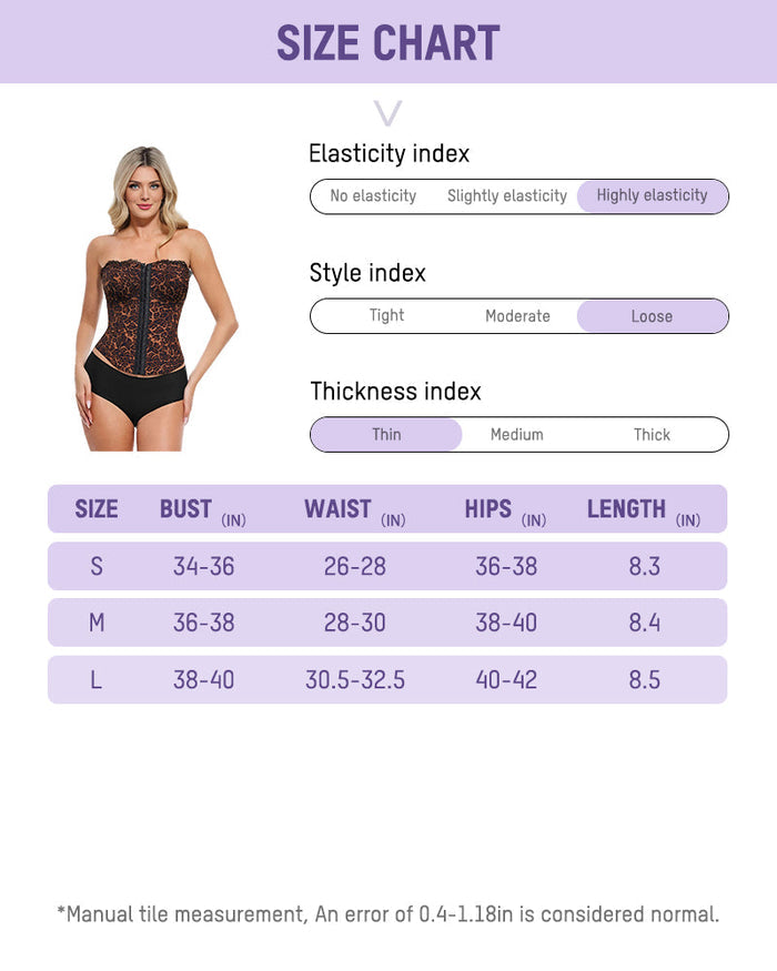Sexy Leopard Shaping Corset Top with Tummy Control