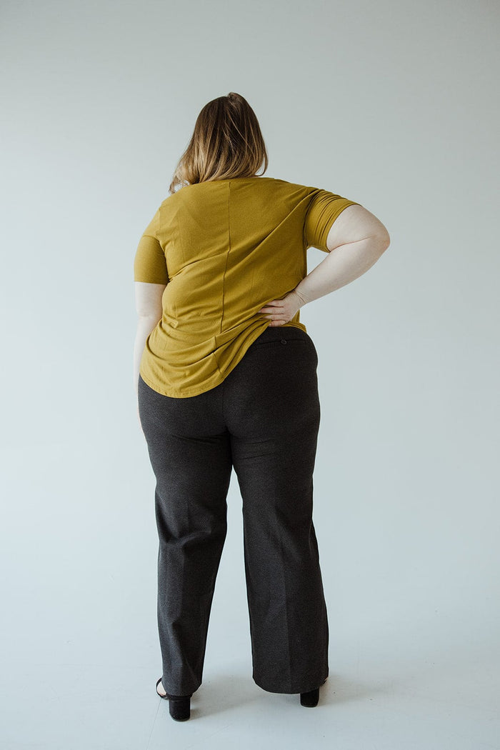 Spanx® The Perfect Pant, Wide Leg In Charcoal Heather - Love Marlow