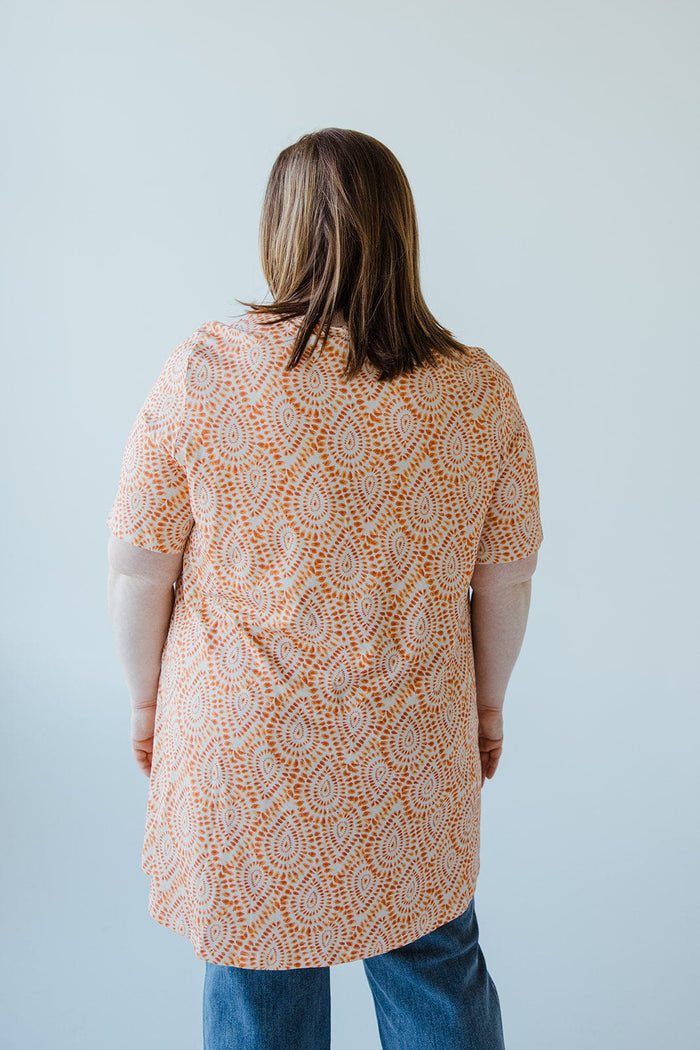V - NECK TUNIC TEE - Love Marlow