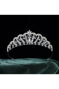 Vintage Silver Crystal Tiara Crown HP014 Sheer Fairy